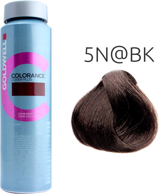 Goldwell - Colorance - Cover Plus Elumenated Naturals - 5N@BK - 120 ml - afbeelding 2