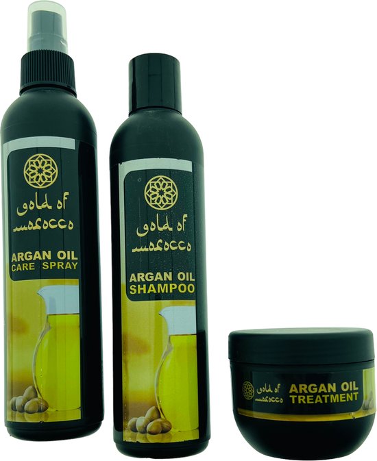 Gold of Marocco Shampoo + Leave in Conditioner + Masker - afbeelding 2