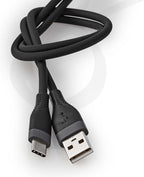 Nedis USB-Kabel - USB 2.0 - USB-A Male - USB-C Male - 15 W - 480 Mbps - Vernikkeld - 1.50 m - Rond - Silicone - Zwart - Doos - afbeelding 4