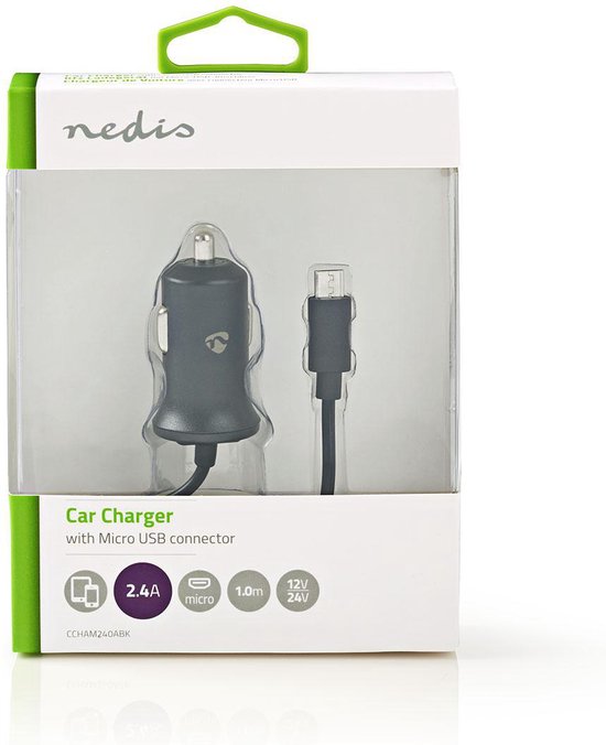 Nedis Autolader - W - A - Outputs: - Voltage - afbeelding 25
