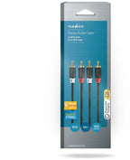 Nedis Stereo-Audiokabel - 2x RCA Male - 2x RCA Male - m - Rond - Doos - afbeelding 36