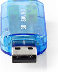 Nedis Geluidskaart - 5.1 - USB 2.0 - Microfoonaansluiting: 1x 3.5 mm - Headset-aansluiting: 3.5 mm Male - afbeelding 1