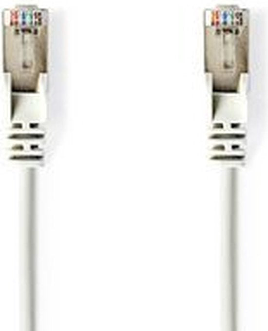 Nedis CAT5e-Kabel | SF/UTP | RJ45 Male | RJ45 Male | 10.0 m | Rond | PVC | Wit | Blister - afbeelding 8