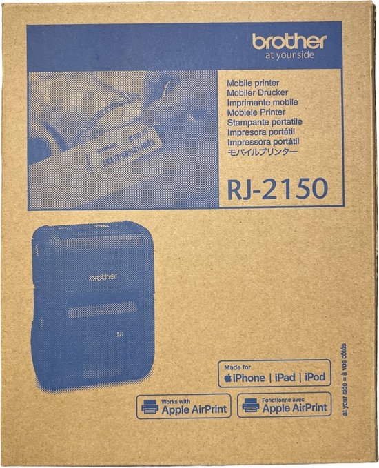Brother RJ-2150 POS-printer 203 x 203 DPI Bedraad en draadloos Direct thermisch Mobiele printer - afbeelding 4