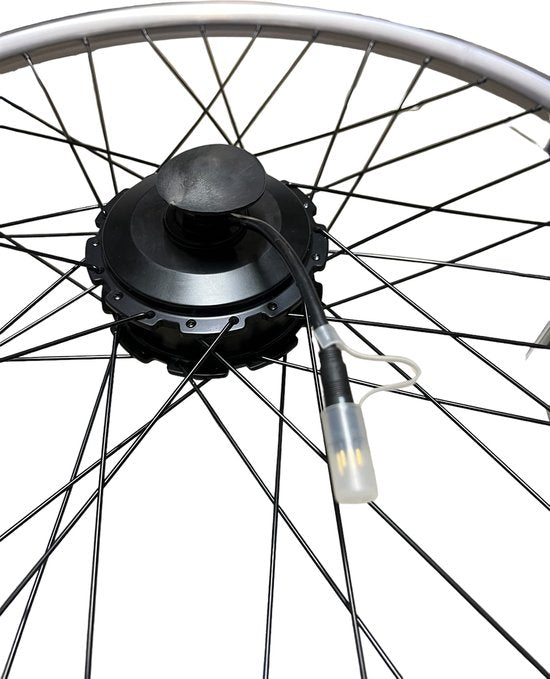 VanMoof Voorwiel nieuw S2 - met motor 28 inch - zilvergrijs - afbeelding 4