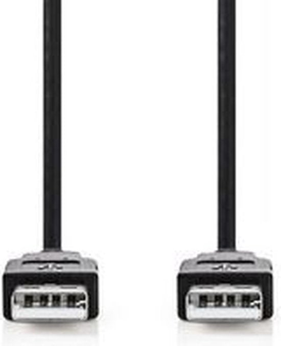 Nedis USB-kabel m USB A Zwart - afbeelding 13