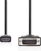 Nedis HDMI Kabel - HDMI Connector - DVI-D 24+1-Pins Male - 1080p - Vernikkeld - 3.00 m - Recht - PVC - Zwart - Label - afbeelding 9