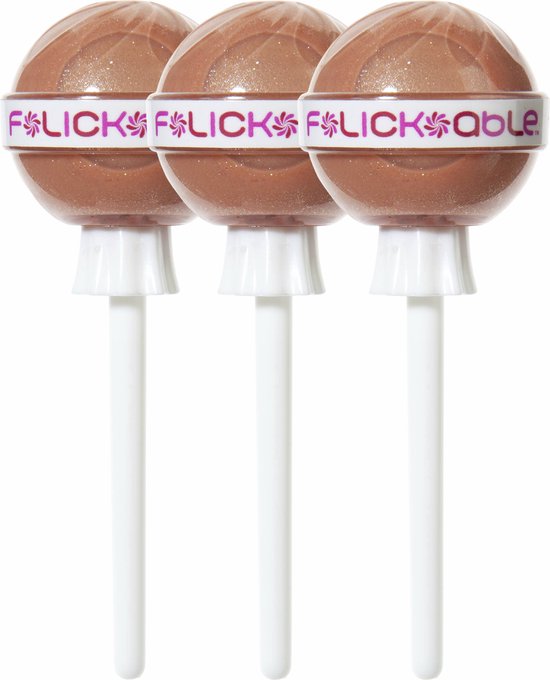 Flickable Luxe Lip Gloss Pop - Toffee Talk 04 - set van 3 - afbeelding 1