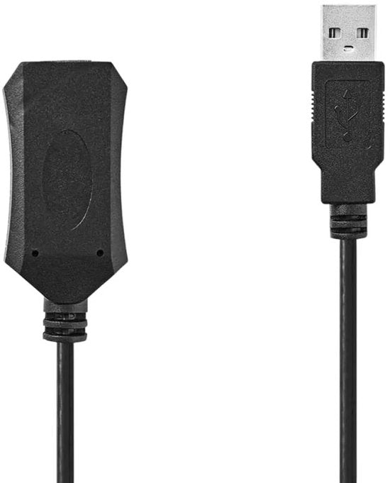 Nedis Actieve USB 2.0-Verlengkabel A F BK - afbeelding 13