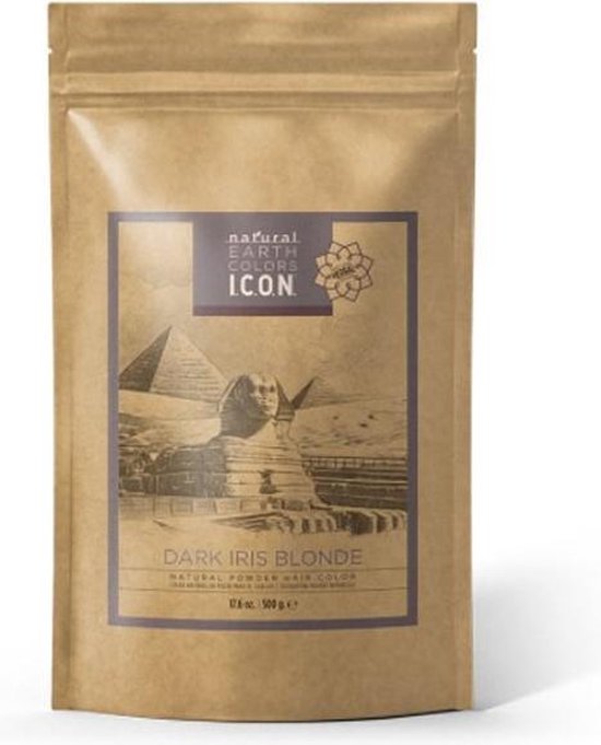 Natuurlijke kleurstof Natural Earth Colors I.c.o.n. Dark Iris Blonde (500 g) - afbeelding 2