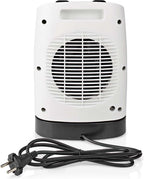 Nedis Keramische PTC-Ventilatorkachel - 1000 / 2000 W - 2 Verwarmingsmodi - Instelbare thermostaat - Draait automatisch - Oververhittingsbeveiliging - Omvalpreventie - afbeelding 8