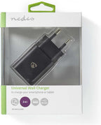 Nedis Oplader - 12 W - 1x 2.4 A - Outputs: 1 - USB-A - Geen Kabel Inbegrepen - Single Voltage Output - Zwart - afbeelding 10
