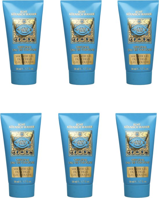 No. 4711 Original Eau De Cologne Shower Gel 50ml x 6 - afbeelding 1