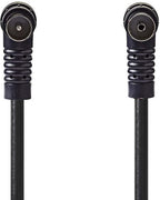 Nedis CoaxCbl 120dB IEC (Coax) M-IEC (Coax) F WH Zwart — EAN 5412810282180