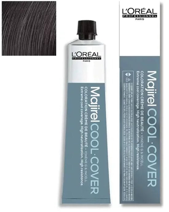 L'Oréal Professionnel - Haarverf - Majirel - Cool Cover - 50ML - 5.18 - afbeelding 5