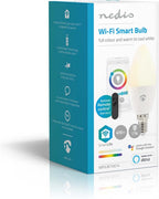 Nedis SmartLife Multicolour Lamp - Wi-Fi - E14 - 470 lm - 4.90 W - RGB / Warm tot Koel Wit - 2700 - 6500 - Android / IOS - Kaars - 1 Stuks - afbeelding 14