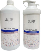 TANX Professonal Rich & Creamy Foam Shampoo+ 1000 ml met pomp + Conditioner 500 ml met pomp Soft & Nourishing Hydratation By Paris - afbeelding 3
