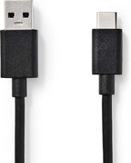 USB 3.1-Kabel | Type-Câ„¢ Male - A Male | 1,0 m | Zwart - afbeelding 11