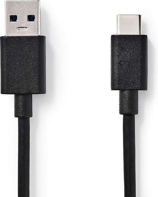 USB 3.1-Kabel | Type-Câ„¢ Male - A Male | 1,0 m | Zwart - afbeelding 11