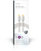USB voor Synchroniseren, Opladen en AV-Ondersteuning | Verguld | USB C™ Male naar USB C™ Male | Voor Aansluiten van Smartphones en Mobiele Apparaten - afbeelding 51