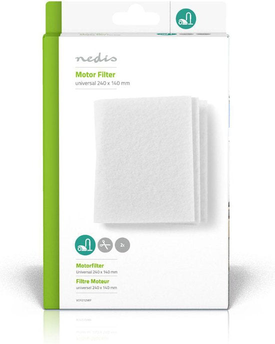 Nedis Motorfilter voor Stofzuiger - Vervanging voor: Universeel - Op maat te knippen - afbeelding 3