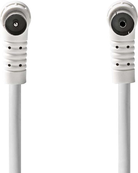 Nedis CoaxCbl 120dB IEC (Coax) M-IEC (Coax) F WH - afbeelding 9