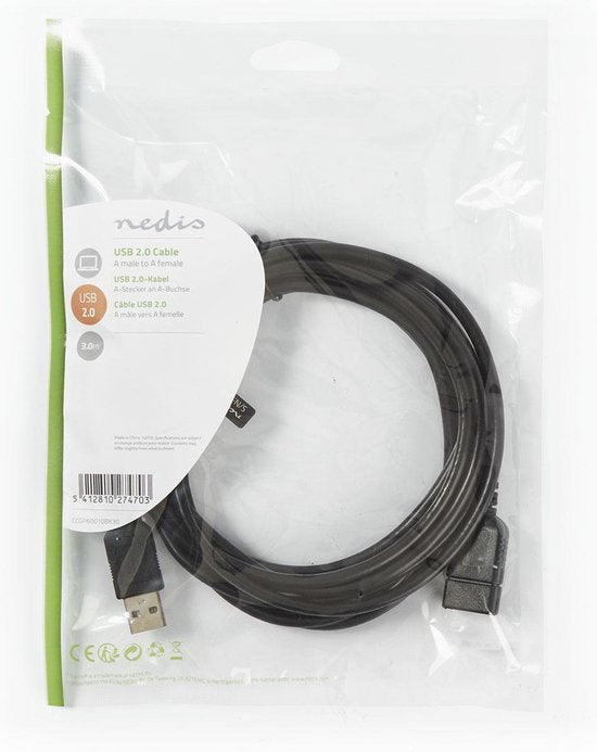 Nedis USB-kabel m USB 2.0 USB A - afbeelding 21