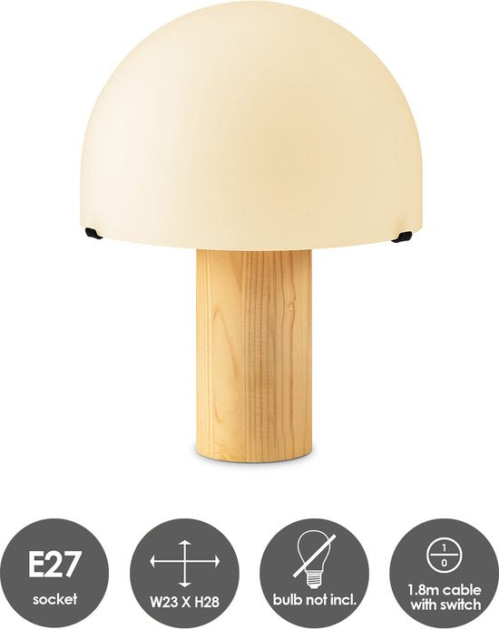 Home sweet home tafellamp Mushroom - afbeelding 20