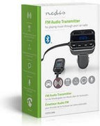 Nedis FM-Audiotransmitter voor Auto - Gefixeerd - Handsfree bellen - 0.8 " - LED-Scherm - Bluetooth - 5.0 V DC / 1.0 A / 5.0 V DC / 2.4 A - Google Assistant / Siri - Grijs / Zwart - afbeelding 13
