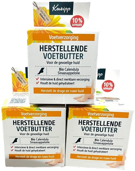 3 x Kneipp FOOTBUTTER met Calendula 100 ml, nu SUPER voordelig. - afbeelding 4