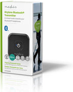 Bluetooth-Zender - Input: 2x 3,5 mm Male - SBC - Maximaal 1 Apparaat - 5 uur - Automatische uitschakelfunctie - Zwart - afbeelding 6