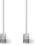 Nedis Cat 8.1 Netwerkkabel - S/FTP - RJ45 Male - RJ45 Male - m - Rond - LSZH - Label Wit - 319657 — EAN 5412810319657