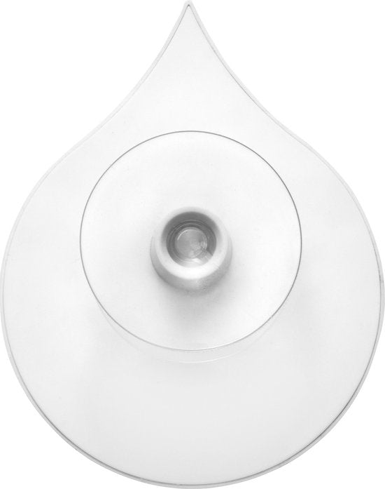 Zandloper - 2 stuks - badkamer/douche timer - 5 minuten - wit/blauw - 6 x 12 cm - afbeelding 3
