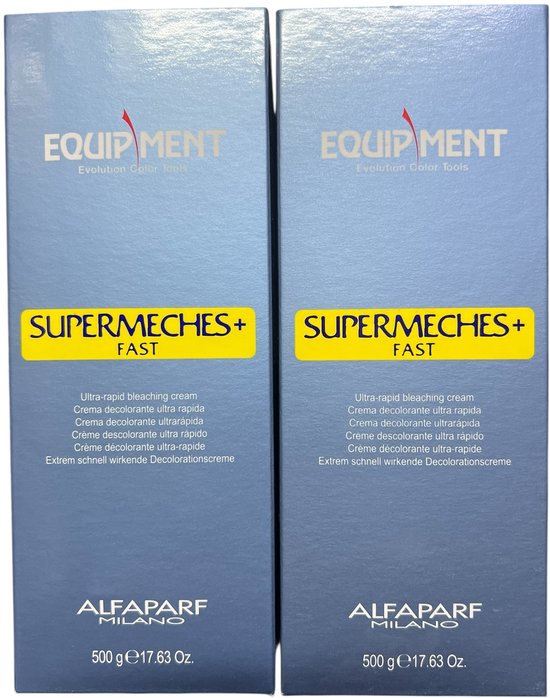 2x Alfaparf - Supermeches+ Fast - 500 gr SALE !!! - afbeelding 1