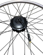 VanMoof Voorwiel nieuw S2 - met motor 28 inch - zilvergrijs - afbeelding 2