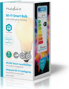 Nedis SmartLife LED Filamentlamp - Wi-Fi - E27 - 500 lm - 5 W - Warm Wit - 2700 K - Glas - Android / IOS - A60 - 1 Stuks - afbeelding 7