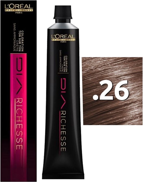 L'Oréal Professionnel - Dia Richesse - Haarverf - 50 ML - Bronze 26D - afbeelding 2