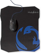 Nedis Gaming Muis & Muismat – Bedraad – 2400 DPI – Optisch – Ergonomisch – Zwart - afbeelding 4