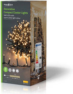 Nedis Kerstverlichting - Compacte cluster - 560 LED's - Warm Wit - 11.2 m - Licht effecten: 7 - Binnen & Buiten - Netvoeding - afbeelding 1