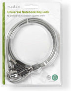 Nedis Notebook-Slot - Type vergrendeling: Sleutel - 1.80 m - Metaal - afbeelding 5
