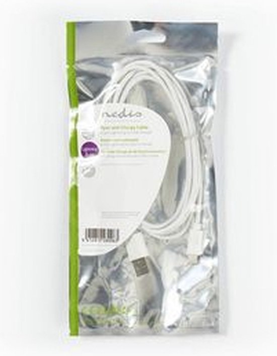 Nedis Lightning naar USB kabel - zwart - meter - afbeelding 42