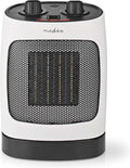 Nedis Keramische PTC-Ventilatorkachel - 1000 / 2000 W - 2 Verwarmingsmodi - Instelbare thermostaat - Draait automatisch - Oververhittingsbeveiliging - Omvalpreventie - afbeelding 1