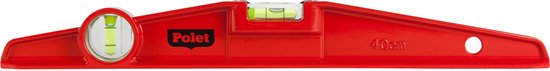 Polet Waterpas Trapezium Aluminium 2 libellen 40cm - afbeelding 1