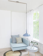 Lightswing® Single 90cm - Ophangsysteem voor één Hanglamp tot 3,5 KG - Roestvrij Staal - 80cm Verplaatsbare Verlichting - Verstelbare Hanglamp Systeem - Hanglampen Eetkamer - afbeelding 10