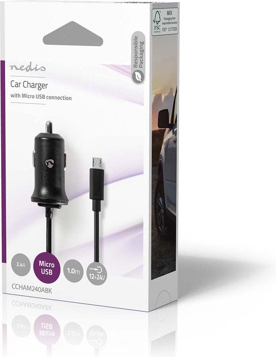 Nedis Autolader - W - A - Outputs: - Voltage - afbeelding 22