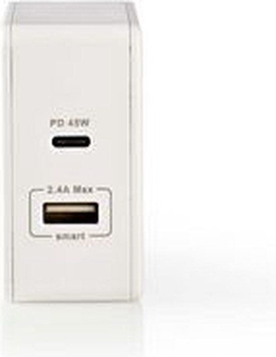 Nedis thuislader met 1 USB-C PD en 1 USB-A poort - 57W - afbeelding 10