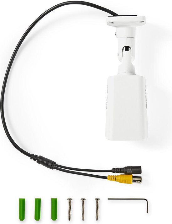 Nedis CCTV-Beveiligingscamera - HD 720p - Nachtzicht: 20 m - Netvoeding - 1/4" CMOS - Kijkhoek: 63 ° - Lens: 3.6 mm - ABS - Wit / Zwart - afbeelding 11