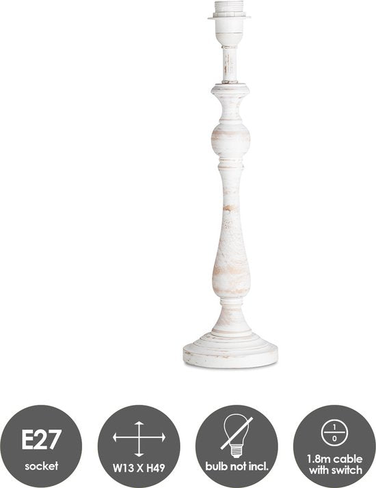 Home sweet home tafellamp voet Femme rond - afbeelding 5