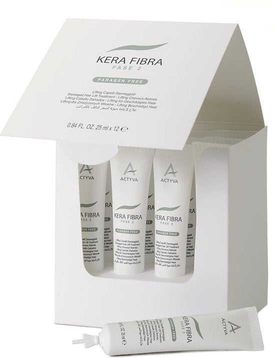 Kemon Actyvia Kera Fibra Fase 2 Damaged Hair Lift Treatment 12x25ml - afbeelding 1