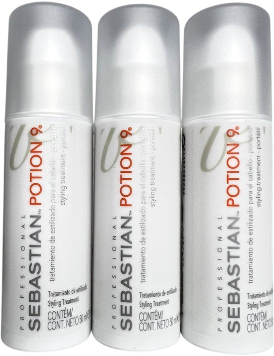 Sebastian Professional Potion 9 - 3 stuks a 50 ml styling treatment - afbeelding 1